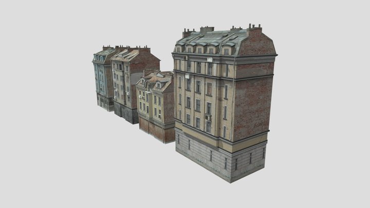 Half-Life Alyx Skybox building 4 3D Model