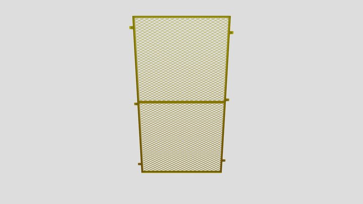 Módulo 1000 x 1850mm 3D Model