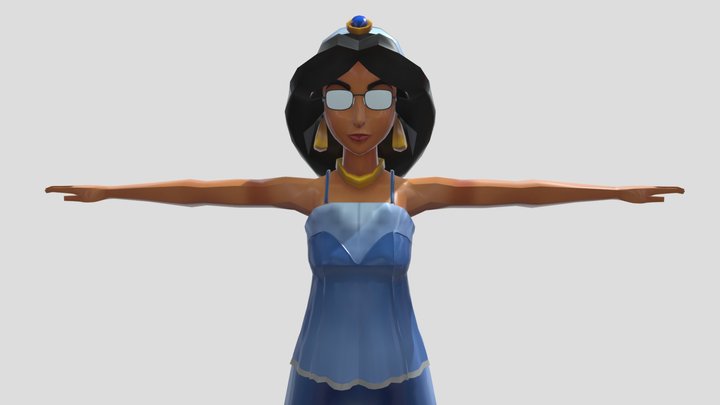MORDEN JASMINE PRINCESS ( REMAKE VERSION 4.0 ) – Kostenloses 3D-Modell STL