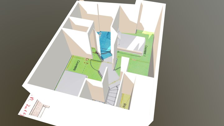 T 5ème V2 3D Model