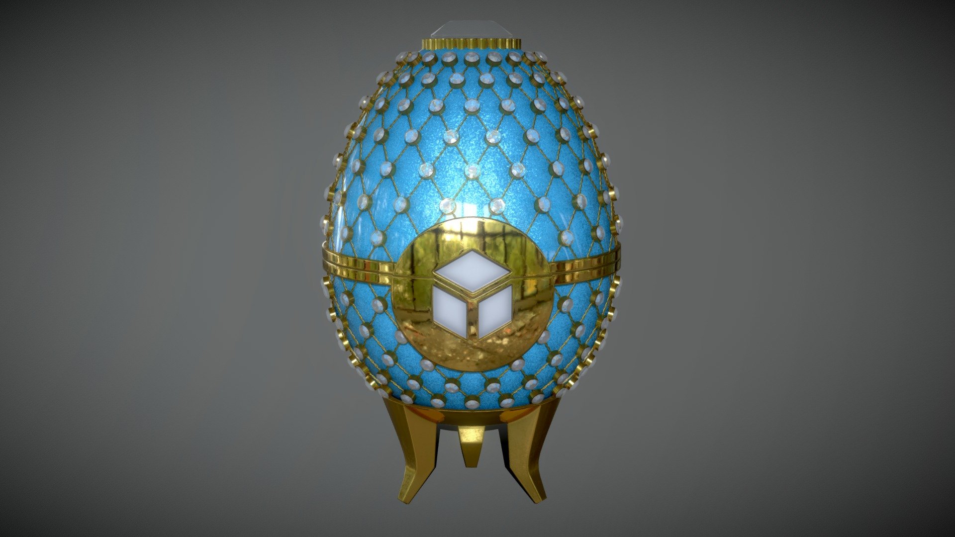 Sketchfaberge Egg - Download Free 3D model by David Henson (@david ...