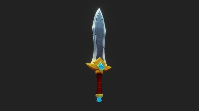 Short Sword 3D Model