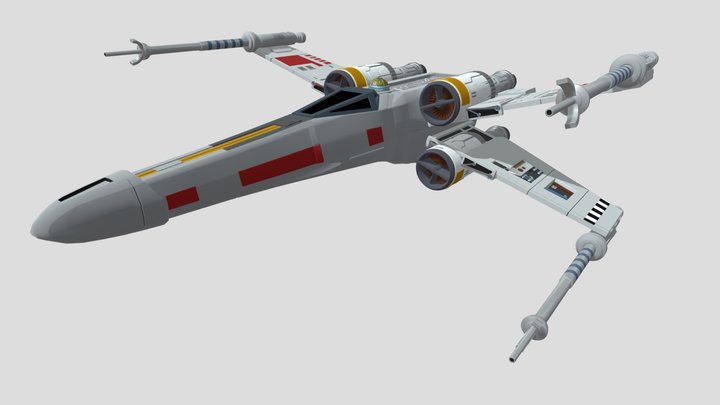 X-wing mk1 3D Model