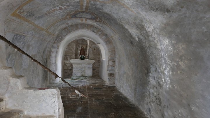 Eglise du Chalard (haute-Vienne) - Chapelle 3D Model