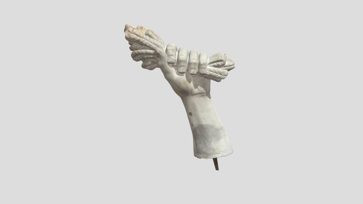 Farnesischer Stier - l. Hand Zethos (G 661) 3D Model