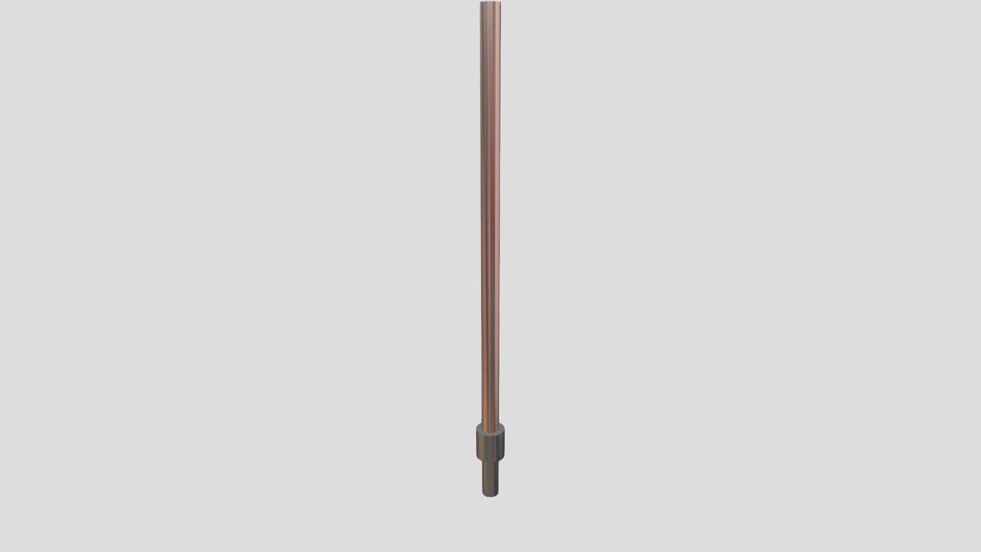 Copper Pinch Off Tube 3 mm — Sketchfab embed 3D viewer