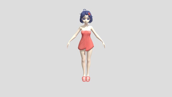 Mila In Towel By Ghost73 – Modello 3D gratuito STL