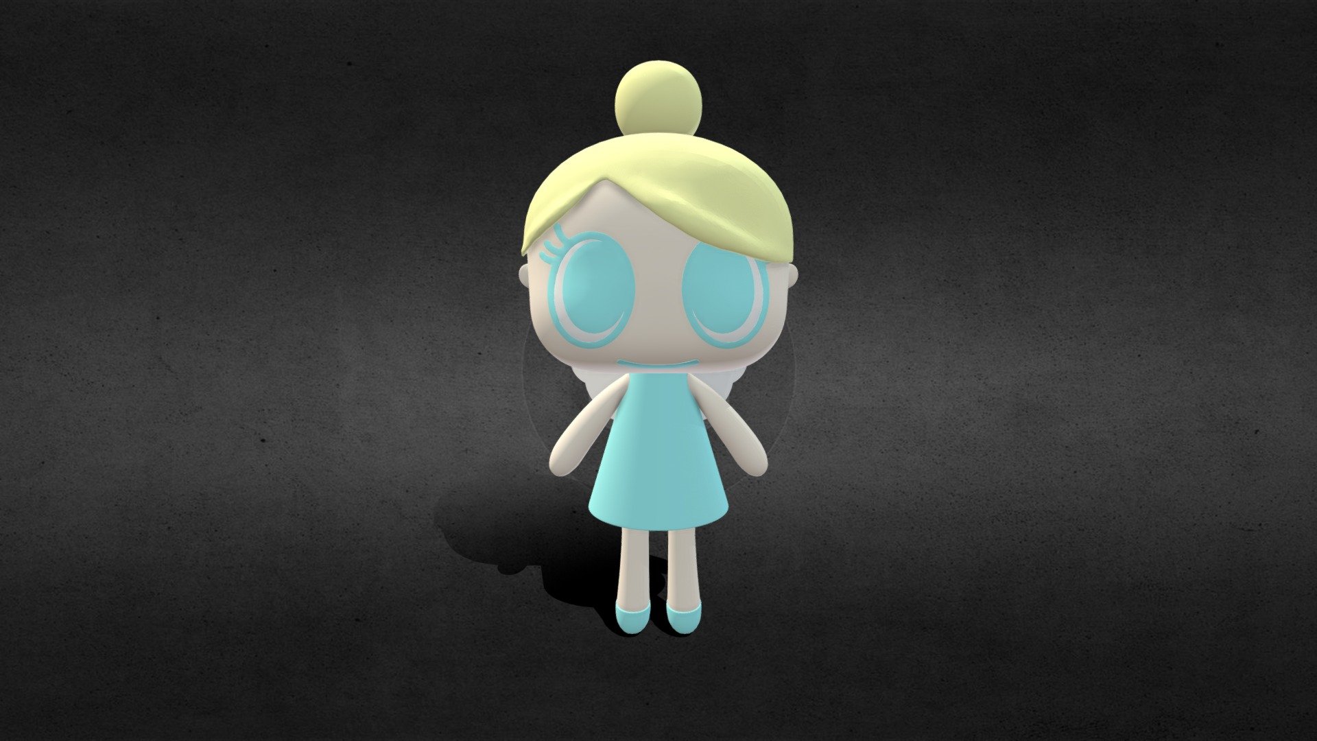 小天使公仔-表情03 - 3D model by craftsman.com.tw [7d1f1f9] - Sketchfab