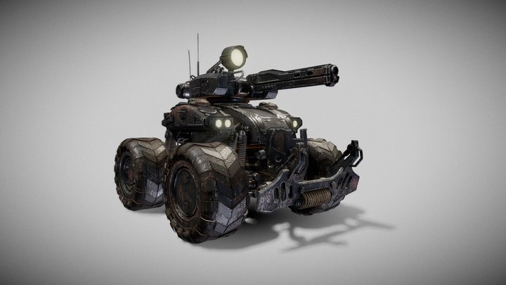 Gears Of War Centaur 3D Model