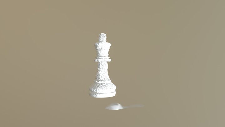 Chess King 3D Model