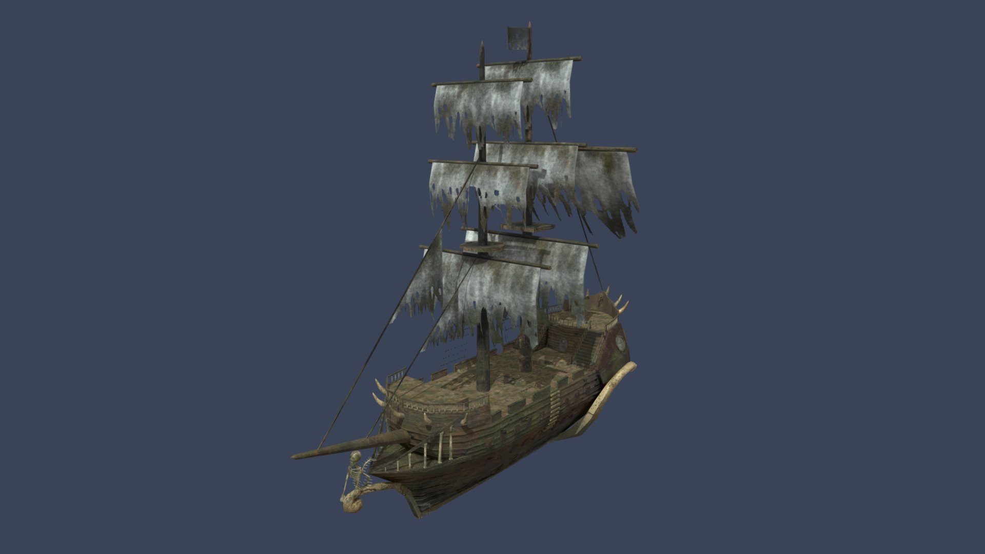 Pirate Ship - 3D model by Wen (@Wen04) [7d1f546] - Sketchfab