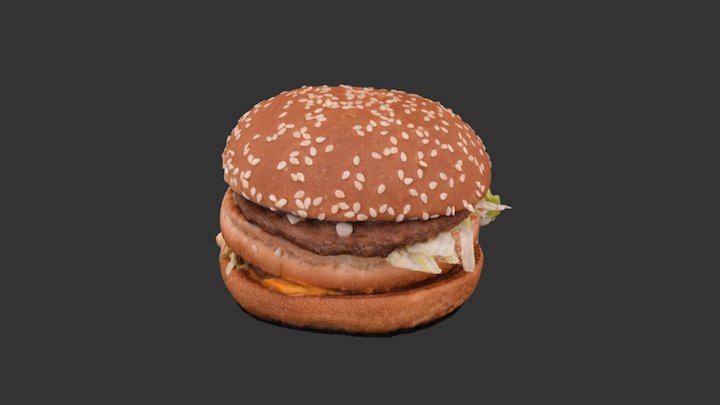 Hamburger 3D Model
