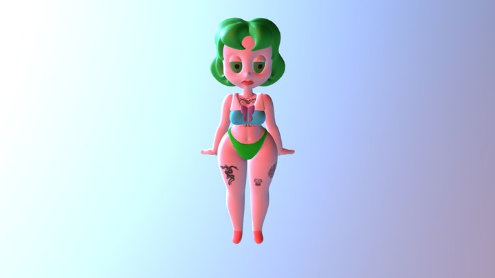 Lulu Sketch 3D Model