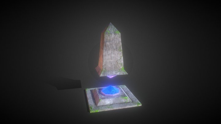 Magic Obelisk 3D Model