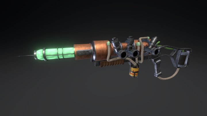Fallout 3 Plasma Rifle 3D Model