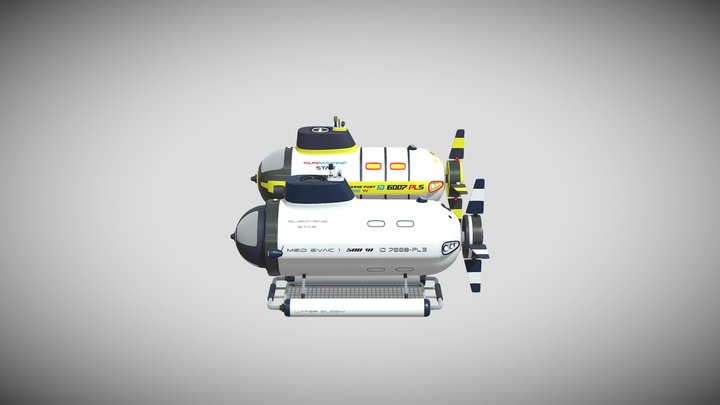 SUBMARINE 3D Model