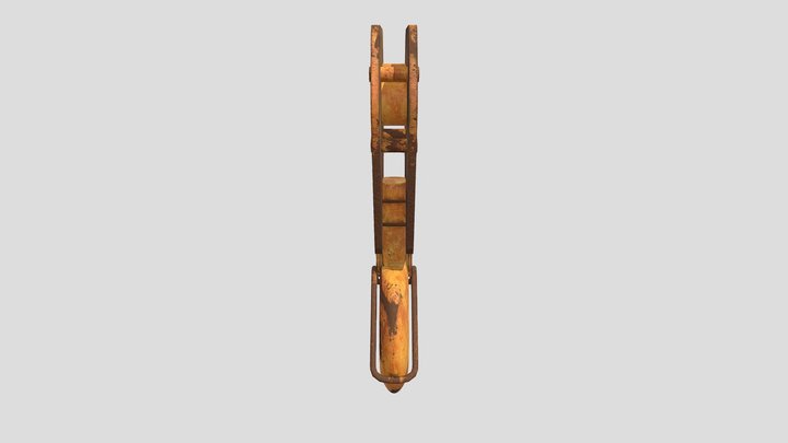 Crane Hook 3D Model