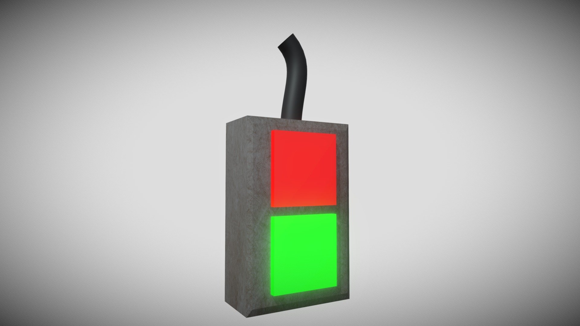 Boton sencillo ( Simple button ) - Download Free 3D model by Fausryder ...