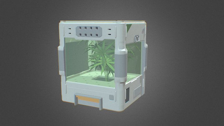 Plant_box 3D Model