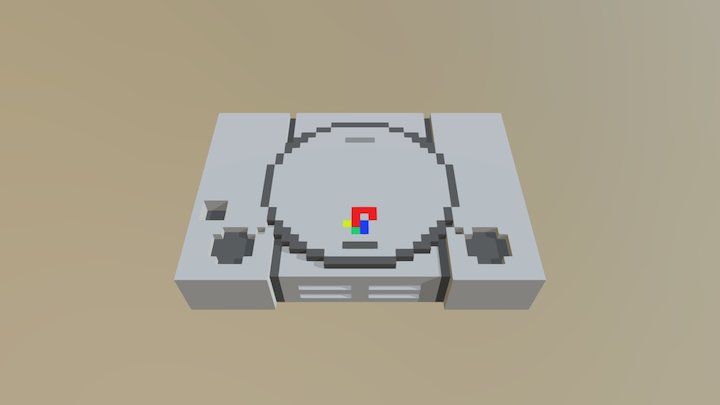 video game console 3D Model
