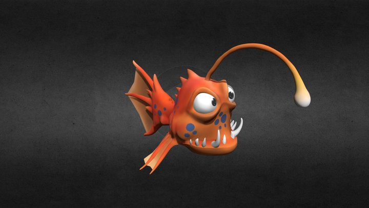 I don't know where the fish are. 3D Model