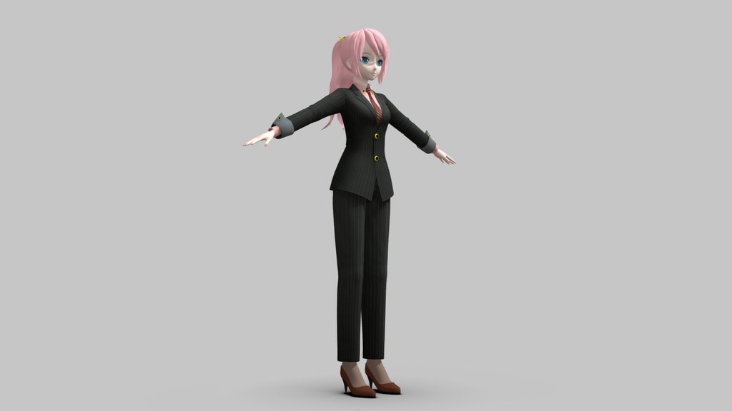Megurine Luka (hello worker)