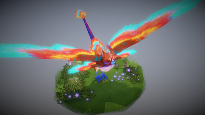 Griffon Phoenix 3D Model