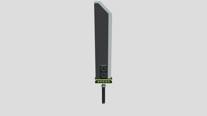 Buster sword 3D Model
