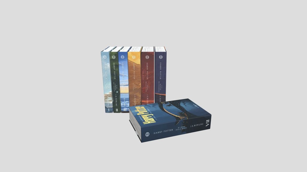 Harry Potter Books Italian Version