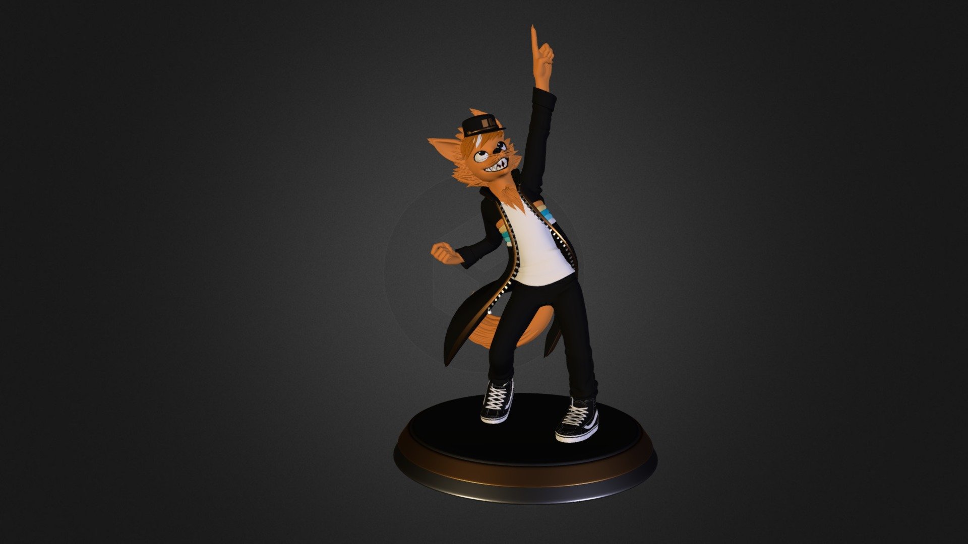 Fundy Fanart Miniature - 3D model by Raxifire (@Raxifire) [7d2a7e3]