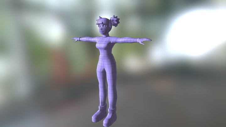 Cherry Retopo 3D Model