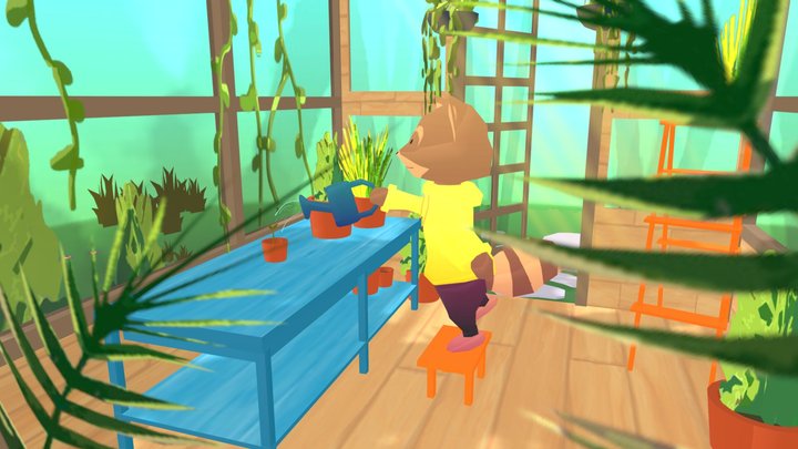 Green house 3D Model
