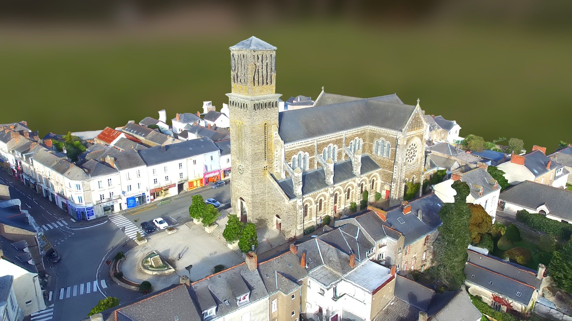 Saint Laurent Church  -RAWscan