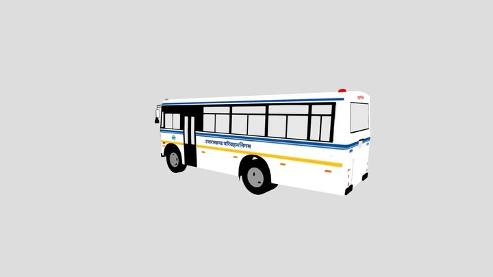 UTC 1512C Old BS3  BUS 3d model
