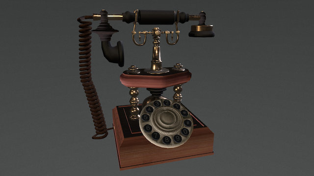 MOD_Phone 3D 3D Model