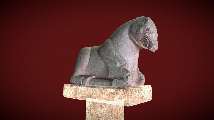 Escultura Toro Ibero / Iberian Bull Sculpture 3D Model