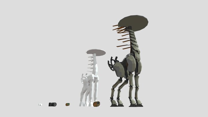 HW5 Mid Forms 3D Model