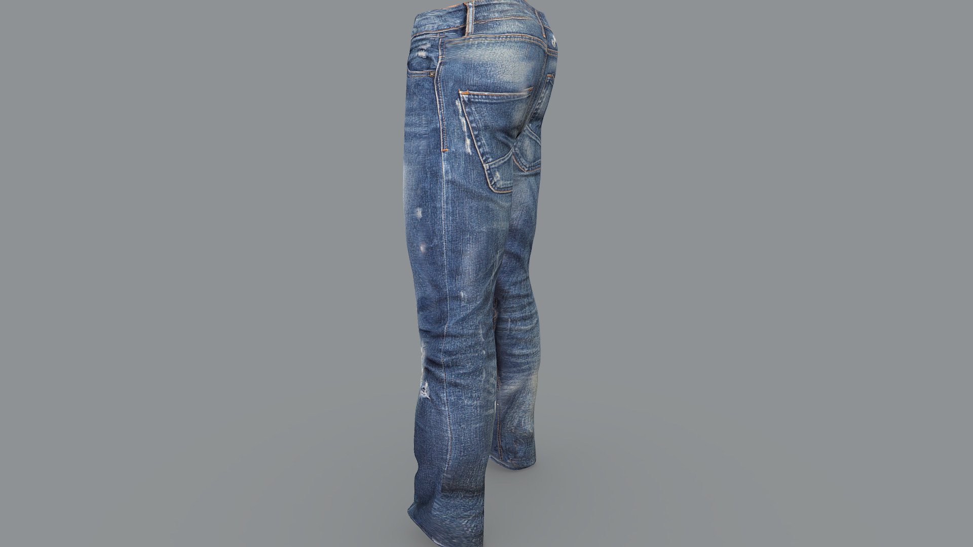 Male Tight Fit Denims - Buy Royalty Free 3D model by 3dia [7d2f134 ...