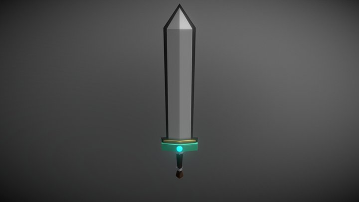 My First Sword Model 3D Model