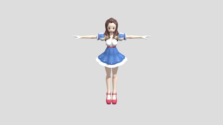 Fumiko 3D Model