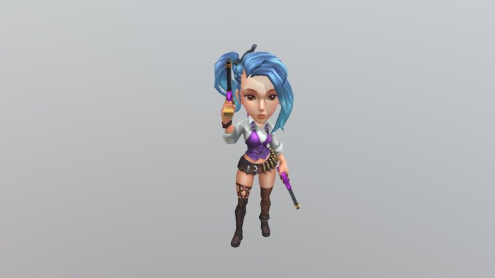 Gunslinger 3D Model