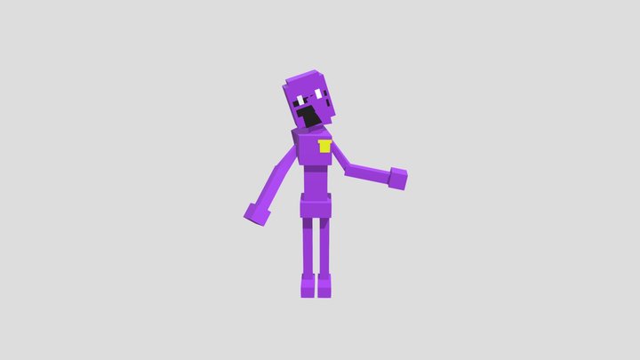 Purple Tanimation 3D Model