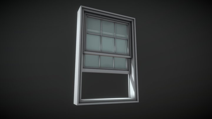 Slide Windows 3D Model