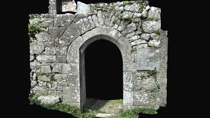 New Church (LI032-024001-) Door Lough Gur 3D Model