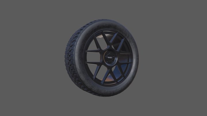 Tire Exercise [CGCookie] 3D Model