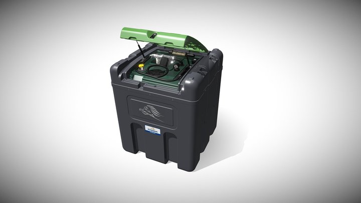 New FuelMaster Cube 1200L 3D Model