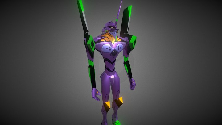 Eva 01 3D Model