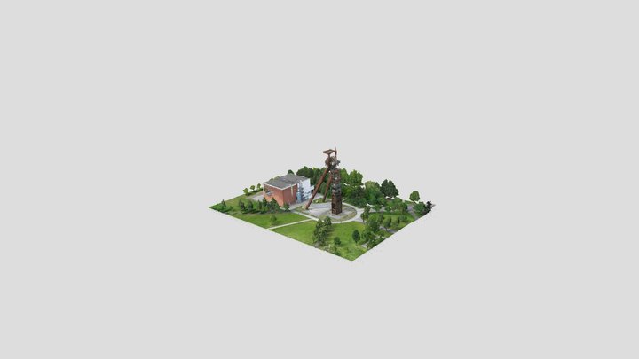 Zeche Recklinghausen II 3D Model