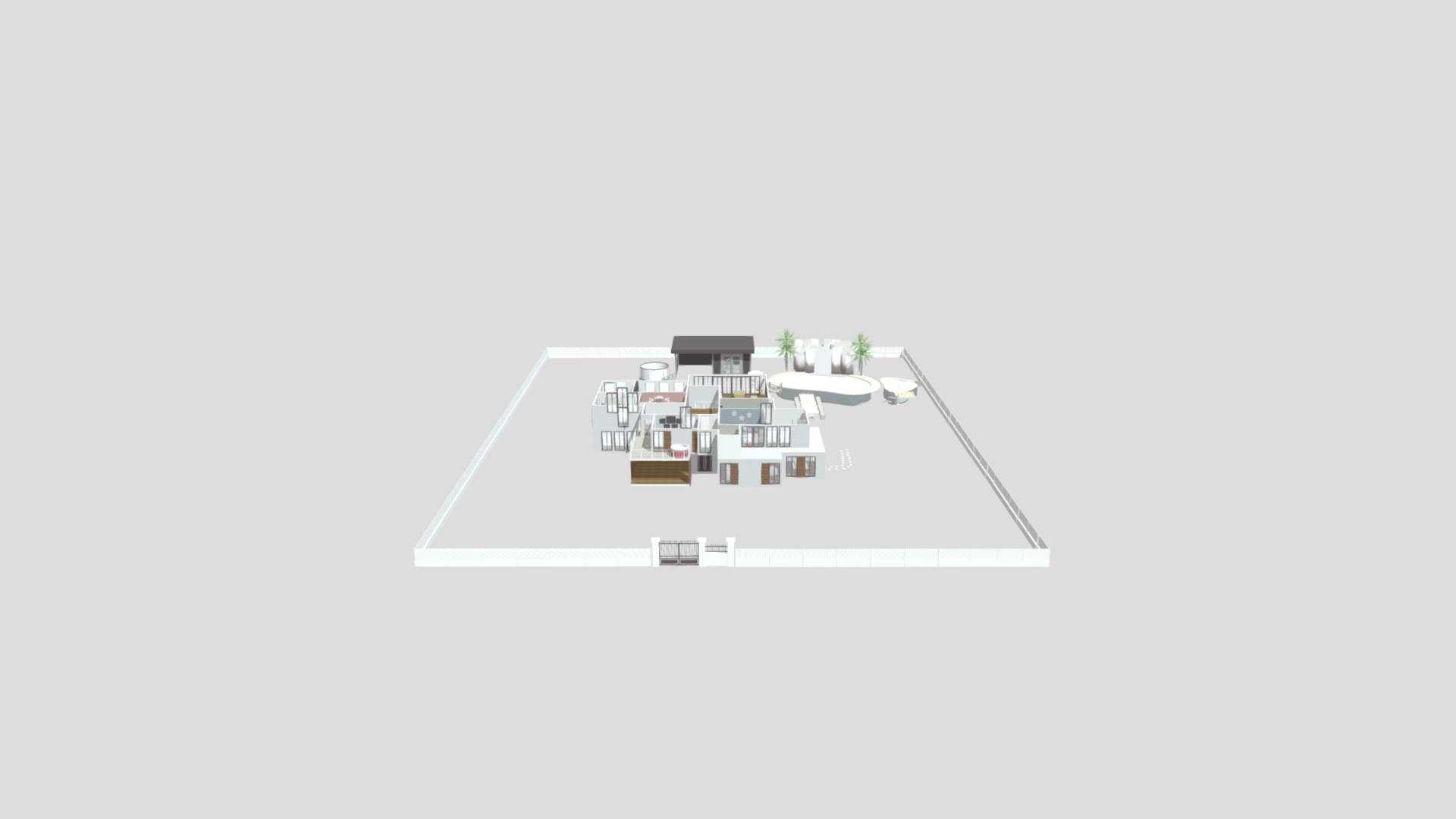 Large family house