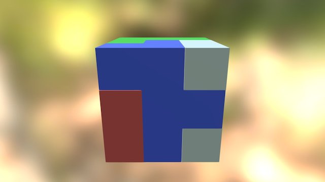 Puzzle Cube Assembly! 3D Model